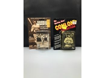 The Sporting News Conlon Collection & Baseball Immortals Photos Of Charles Martin Conlon 2 Piece Lot