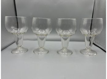 Retro Beer Drinking Glasses - 7 Total