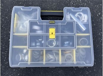 Stanley 15-slot Plastic Storage Case With Assorted Fittings