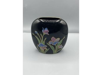 Papel Porcelain Floral Pattern Vase - Made In Japan
