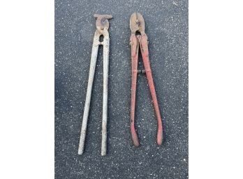 Vintage H.K Porter New Easy Heavy Duty Metal Bolt Cutters #2-36 With Metal Cutters - 2 Total