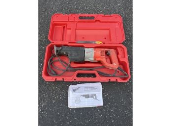 Milwaukee Sawzall Model 6509-22 With Carry Case Included