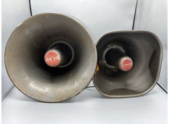 Vintage Atlas Sound HU-15N/AP-15 Speakers - 2 Total
