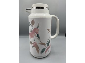Floral Pattern Thermos / Pitcher - Made In Japan