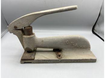 Vintage Hole Punch Desk Tool