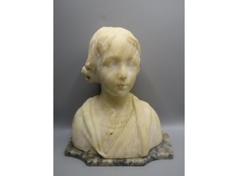 Marble Bust Of Woman