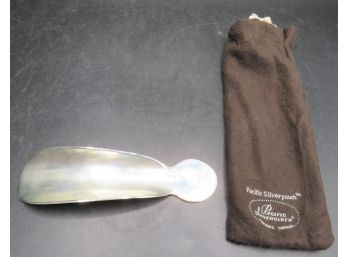 Silver Plated EPNS Shoe Horn Inscribed 'vince'