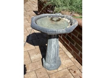 Massarelli Stone Bird Bath