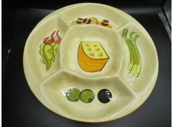 Los Angeles Potteries Sectioned Dish