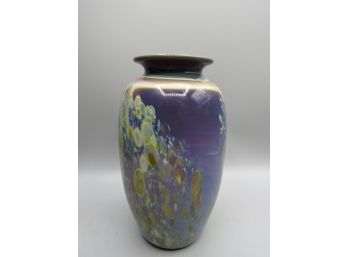 Salamandra Art Glass Vase