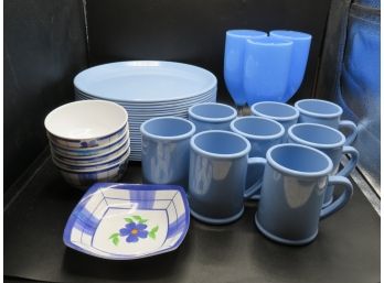 Rubbermaid/continental Carlisle Outdoor Mugs, Dishes, Cups & Bowls - 40 Pieces