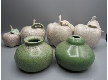 Bellardo Apples & Vases -assorted Set Of 6