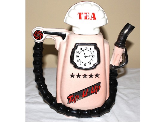 Petrol Pump Novelty Teapot By Cardew South West Ceramics