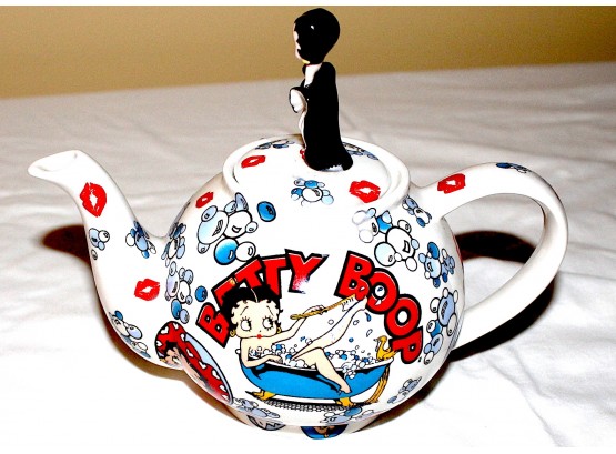 Betty Boop Novelty Teapot By Paul Cardew