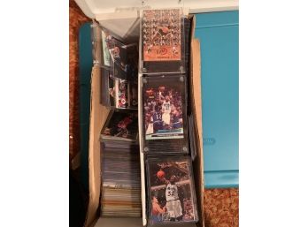 Various Basketball, Hockey, And Football Cards