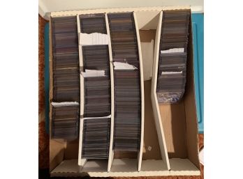 Box Of Sleeved Baseball Cards