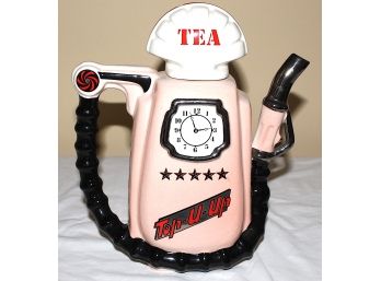 Petrol Pump Novelty Teapot By Cardew South West Ceramics