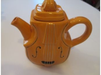 Rare Cello Teapot By LOM 1992