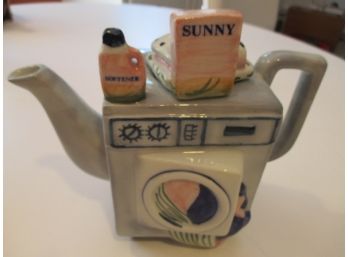 Decorative Washing Machine Teapot