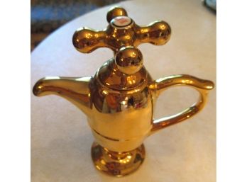 Gold Faucet Teapot