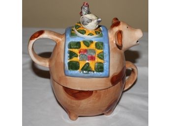 Cow Novelty Teapot