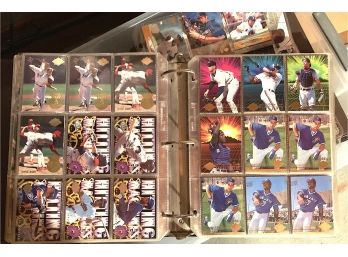 Baseball & Basketball Cards In Albums
