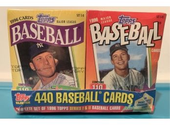 Topps 1996 440 Baseball Card Set, Factory Sealed