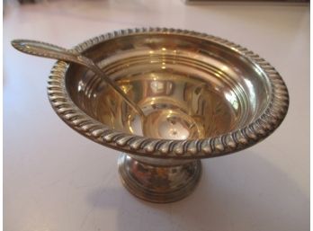 Weighted Silver Candy/Condiment Bowl