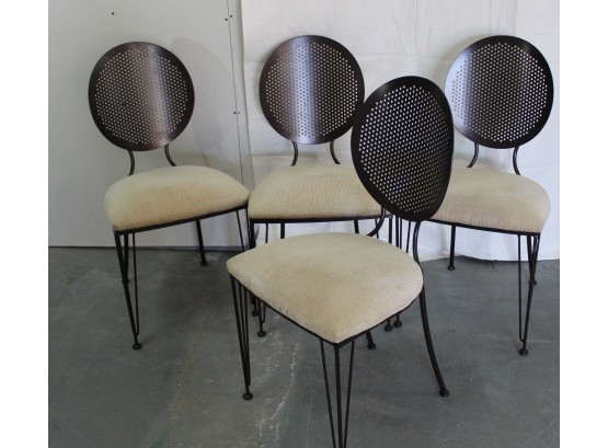 Stylish Round Metal Back Chairs (023)