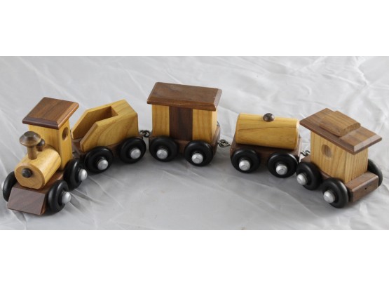 Wooden Toy Train (007)