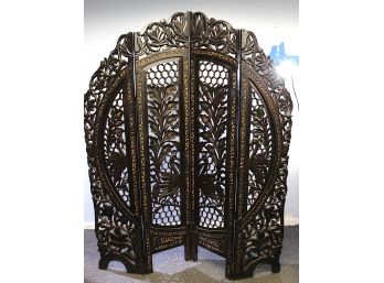 Stunning  Peacock Colored Gem Accents  Privacy Screen Room Divider  (062)