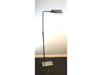 Silver Adjustable Floor Lamp (095)