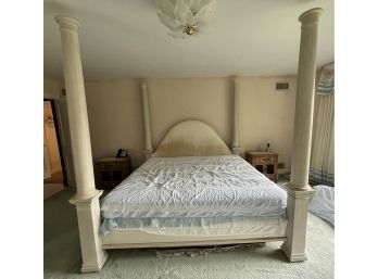 Four Poster Wooden King Size Bed Frame