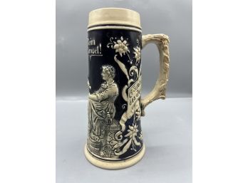 Vintage German Ceramic Beer Stein - Made In Germany