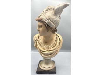 Mercurio Greek God Plaster Bust Sculpture