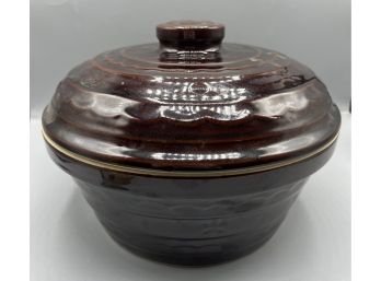 Marcrest Stoneware Pot With Lid