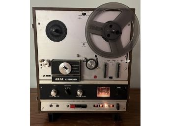 Akai X-1800SD Reel To Reel And 8 Track Tape Recorder