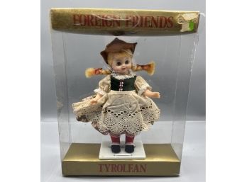 Ganda Toys 1973 - Tyrolean Doll #111 With Original Box