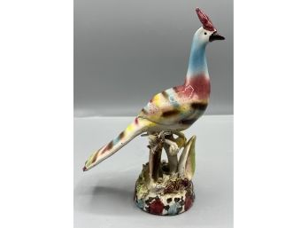 Decorative Ceramic Pheasant Bird Figurine