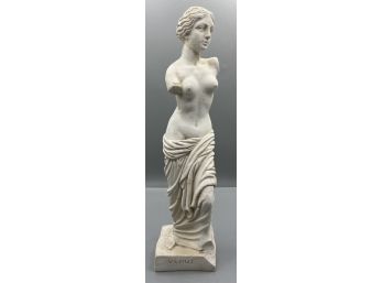 Handcrafted Venus Greek Goddess Plaster Figurine - Made In Greece
