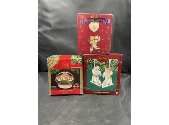 Christmas Ornaments, Lot Of 3 Boxes