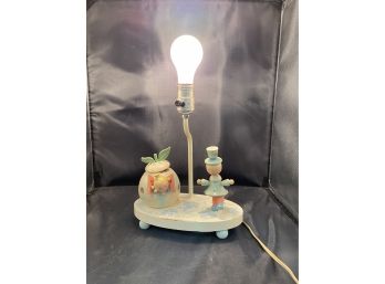 Vintage Irmi Nursery Originals Peter Peter Pumpkin Eater Table Lamp