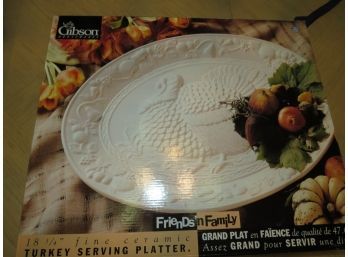 Friends & Family Thanksgiving Platter - With Original Box