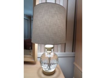 Glass Table Lamps - Set Of 2