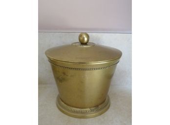 Brass Jar With Lid