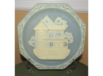 125 Main Street Corinne Workmaster  Plate With Plastic Stand