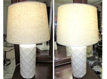 Ceramic Table Lamp - Set Of 2