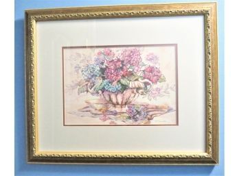 M. Simandle Framed Floral Wall Decor