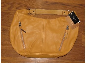 Tignanello Smooth Nappa  Leather Handbag - New