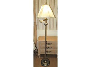 Metal Adjustable Arm Floor Lamp